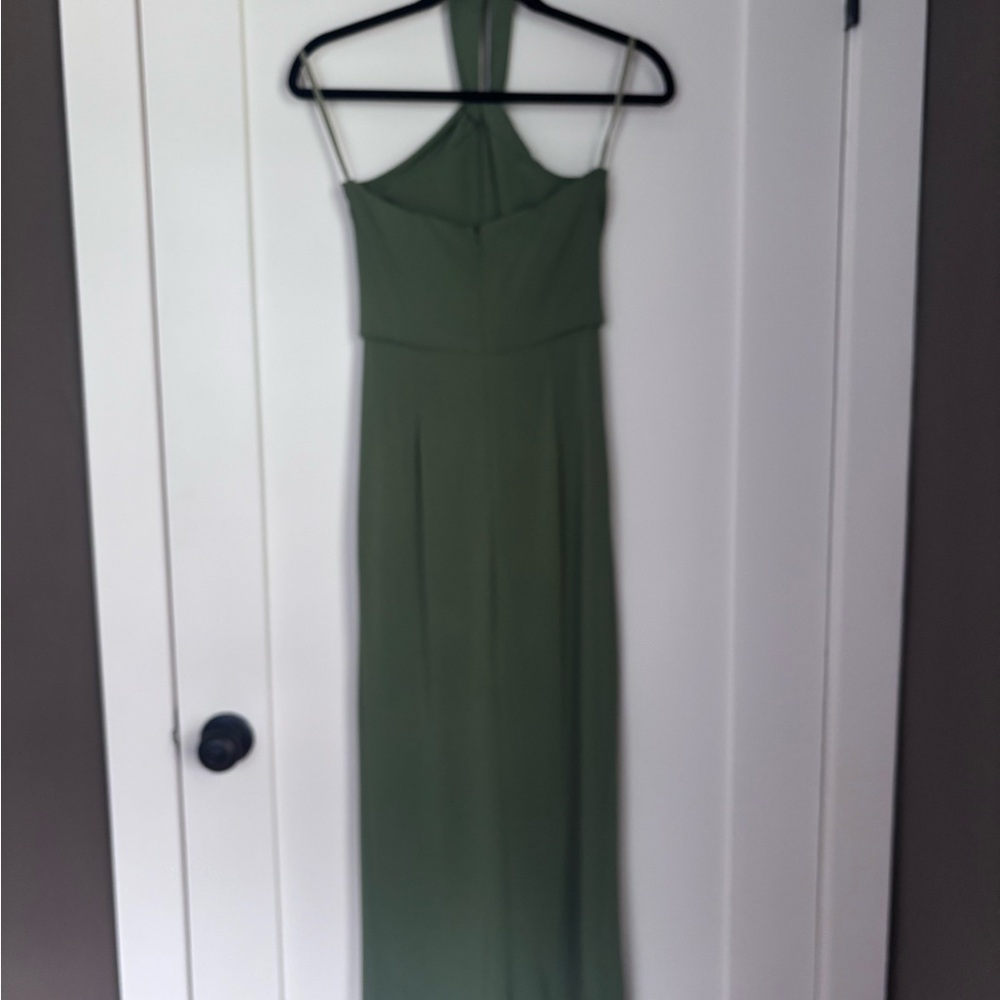 cinq a sept Green Halter Midi Dress - Picture 4 of 4